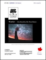 Warrior SSA choral sheet music cover